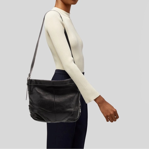 Coach Handbags - Coach 1941 Leather Crossbody Bag Black Leather Shoulder Handbag Adjustable Strap